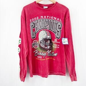 '47 BRAND VINTAGE TUBULAR Top Size S/M Long Sleeve Ohio State Buckeyes NWT